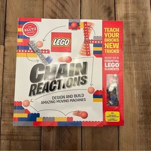 Lego Red Blue Building Set Chain Reaction Kit